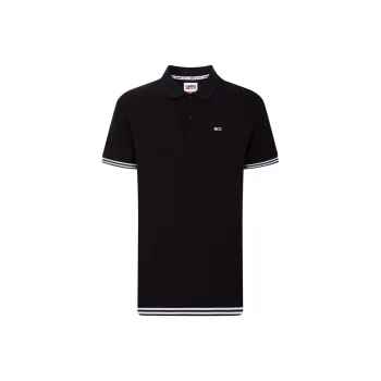 Tommy Hilfiger Polo Shirt Men's Black