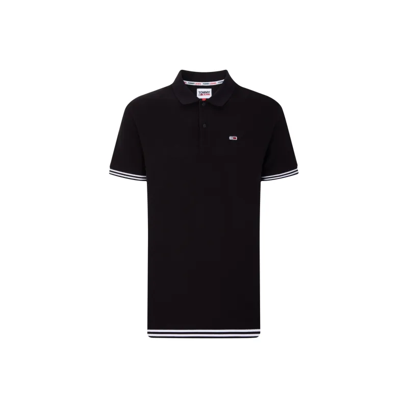 Tommy Hilfiger Polo Shirt Men's Black-0