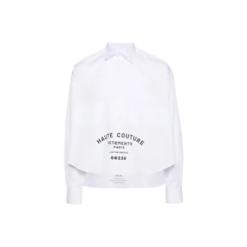 Vetements Haute Couture Cropped Shirt