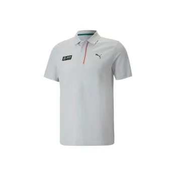 PUMA Mercedes Amg Polo Shirt Men's Gray