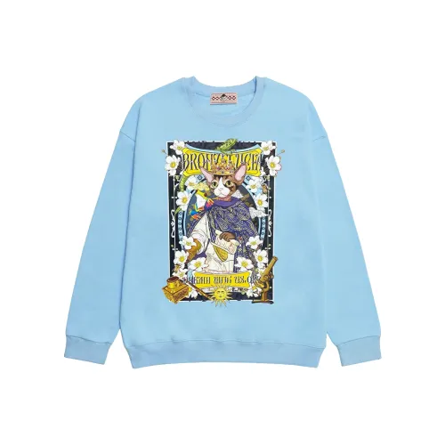 Bronze Lucia Sweatshirt Unisex Sky Blue