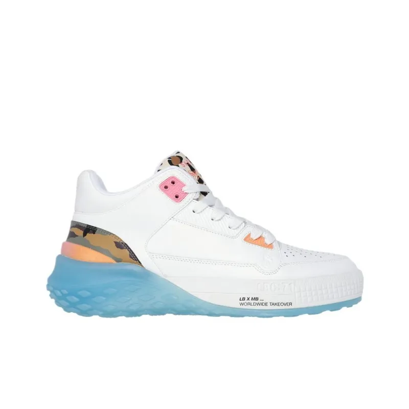 SNOOPY x Skechers Mid Top Training Shoes Men's White-1