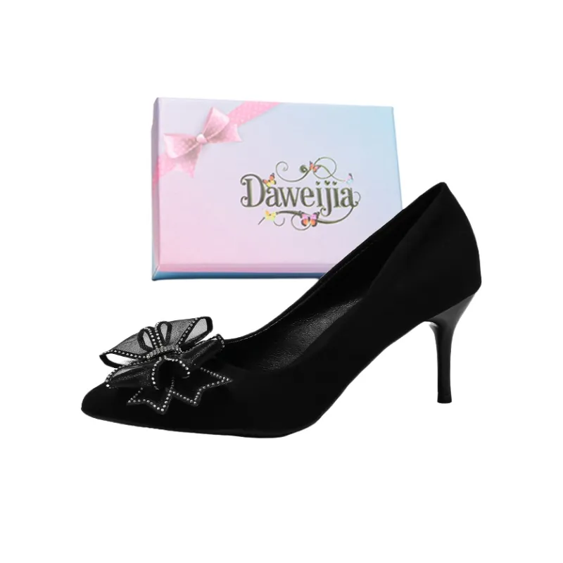 Dawei's House High Heels Women's Black-7