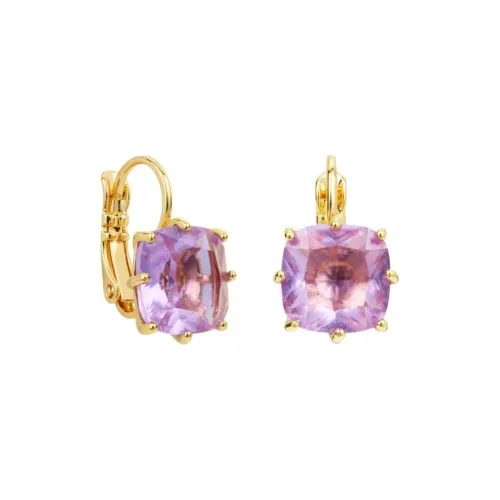 LES NEREIDES Brass Earrings Women's Purple