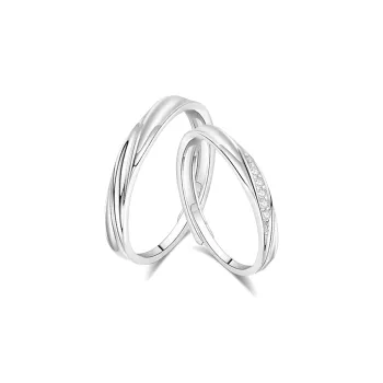 Zocai Natural Topaz Rings Unisex