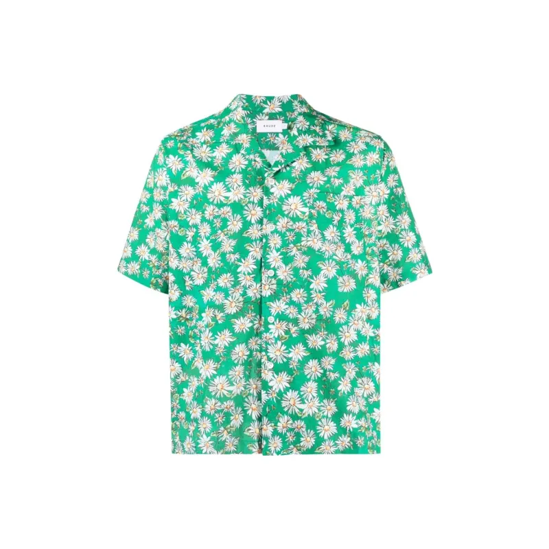 RHUDE Shirts Men Green-0