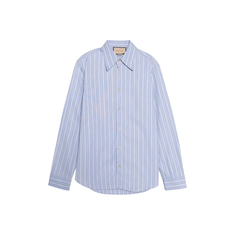 GUCCI Striped Boxy Shirt-0