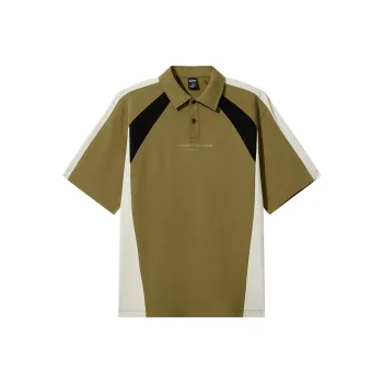Cabbeen Polo Shirts Men Cameo Brown Green 28