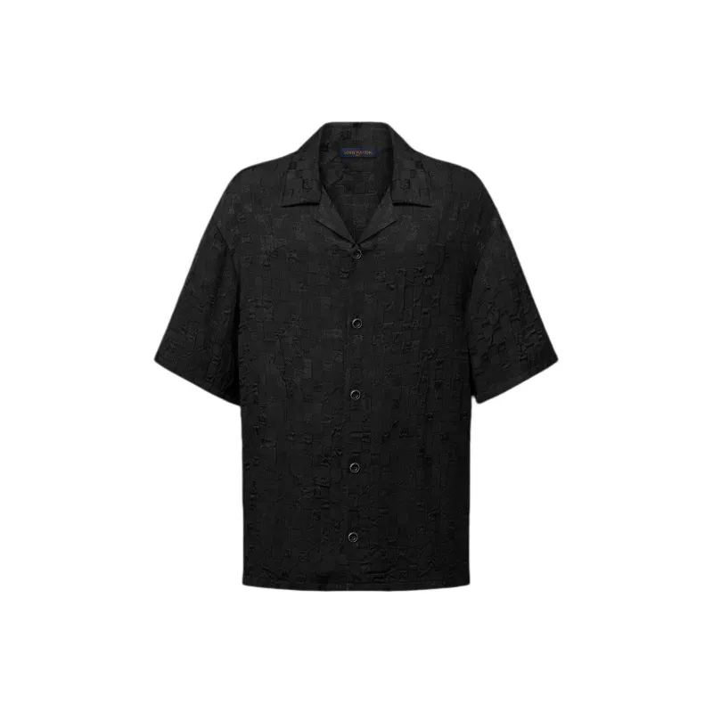 LOUIS VUITTON Graphic Jacquard Short Sleeved Shirt-0