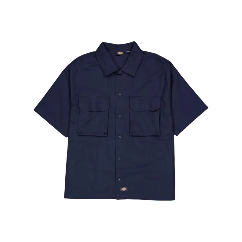 Dickies Shirt Men's Marine Blue-0