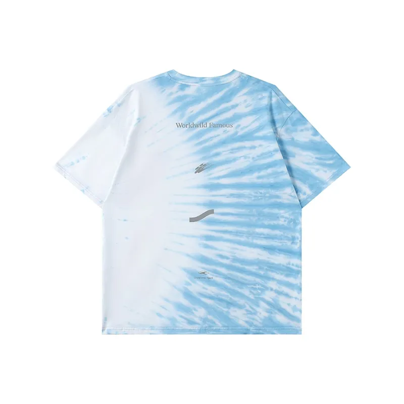 Crying Center T Shirt Unisex Blue White-1