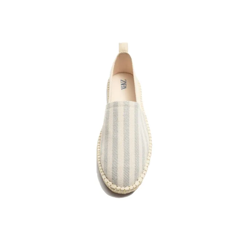 ZARA Espadrilles Men's Beige Blue-2