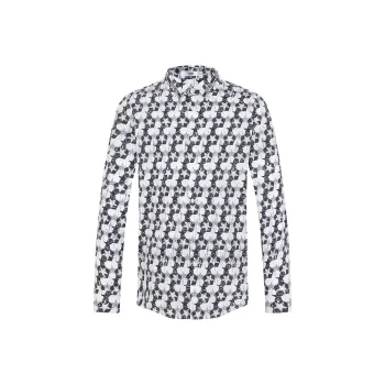 FERRE SS24 Shirt Men's White Floral