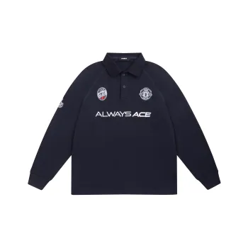 Purey·wr Polo Shirt Unisex Navy Blue