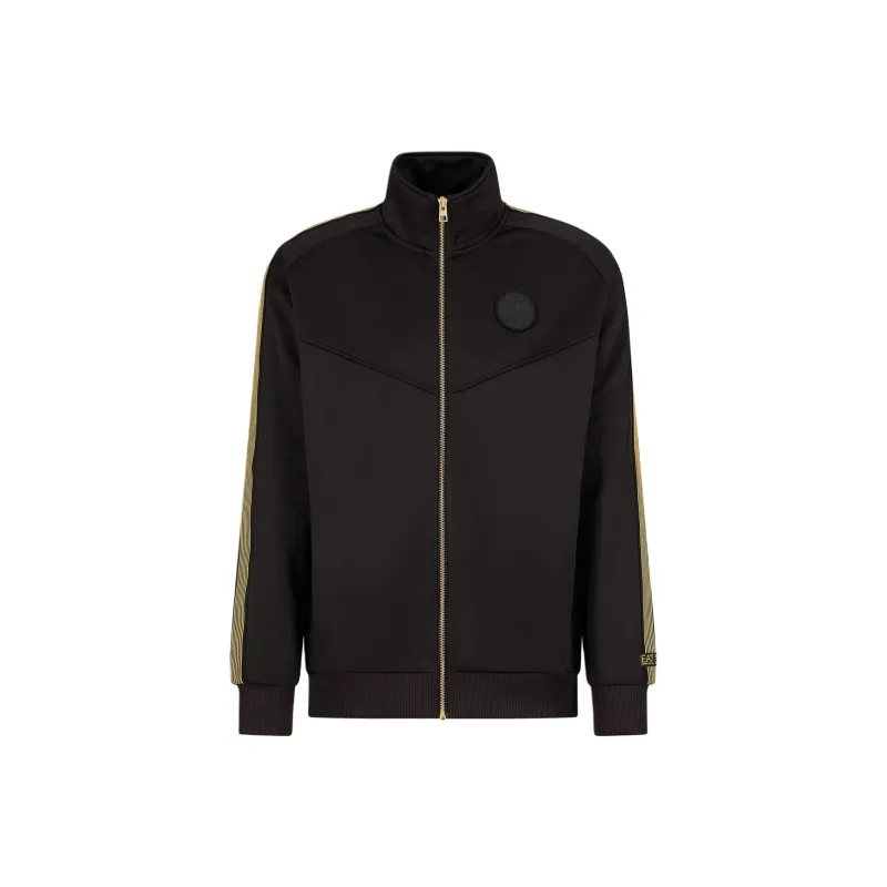 EMPORIO ARMANI EA7 SS24 Sweatshirt Men's Black-0