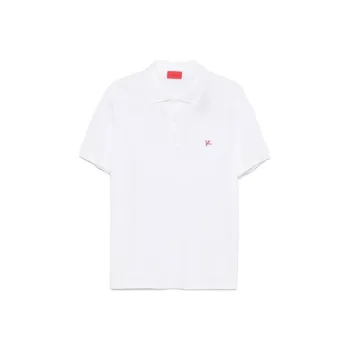 Isaia Logo embroidered Polo Shirt