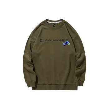 QIAODAN x Claw Money Dry Sweatshirt Men's Coffee Green