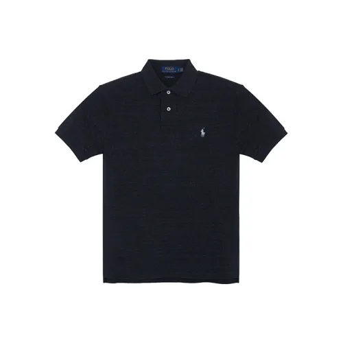 Polo Ralph Lauren Logo Embroidered Straight Hem Polo Shirt
