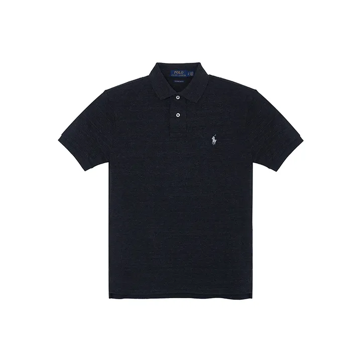Polo Ralph Lauren Logo Embroidered Straight Hem Polo Shirt-0