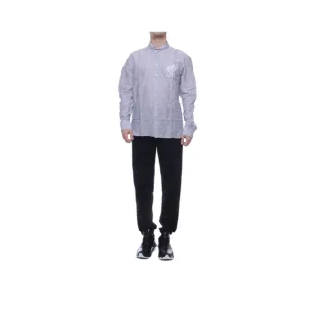 BALMAIN Shirts Men Light Blue