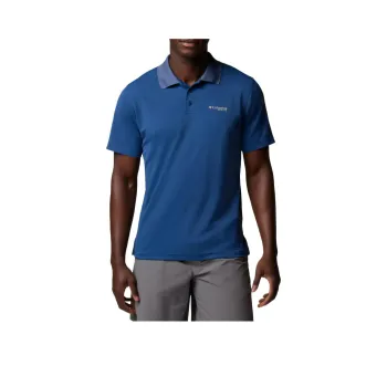 Columbia PFG Freezer Polo Shirt Men's Dark Blue