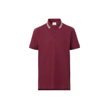 Burberry FW22 Polo Shirt Men's Maroon