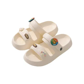Ke Jiayi Platform Slippers Summer Outerwear Beachwear White Casual Fashion Summer