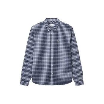 LACOSTE Checked Poplin Shirt