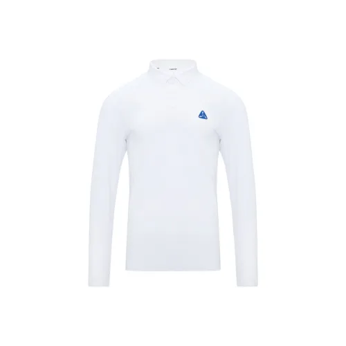 LI NING 1990 Golf Series Polo Shirt Men's Standard White