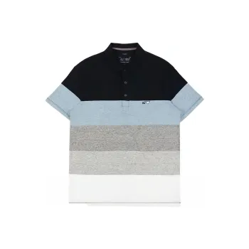 ARMANI JEANS Polo Shirts Men Black