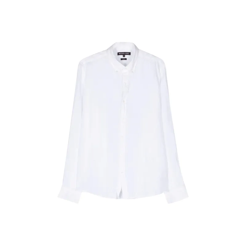 MICHAEL KORS Long sleeve Linen Shirt-0