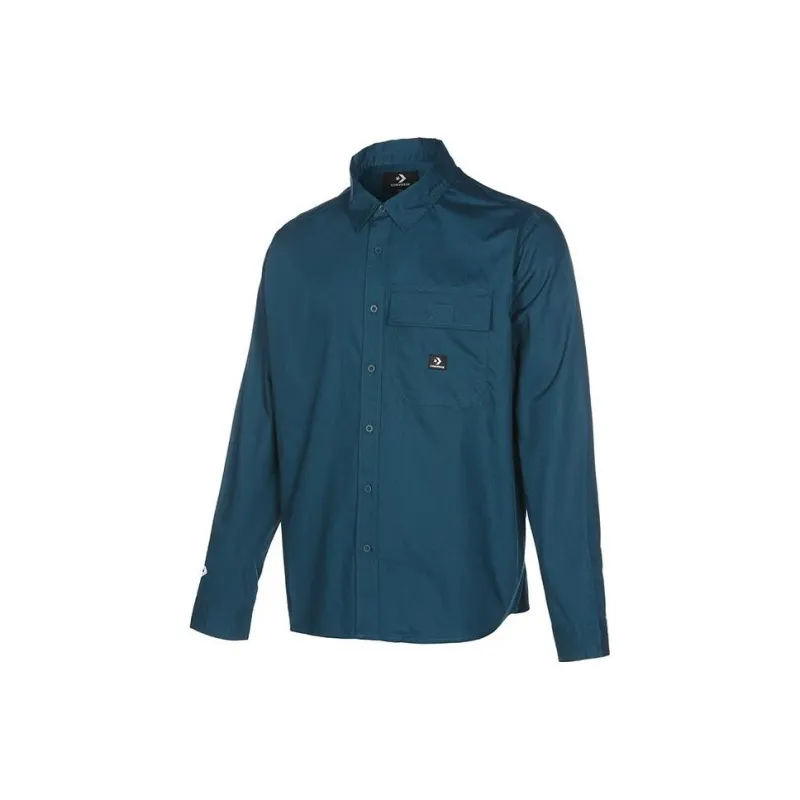 Converse Shirt Men's Peacock Green-0