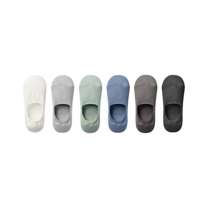 B&C.Room No Show Socks Men's 6 Pack-12