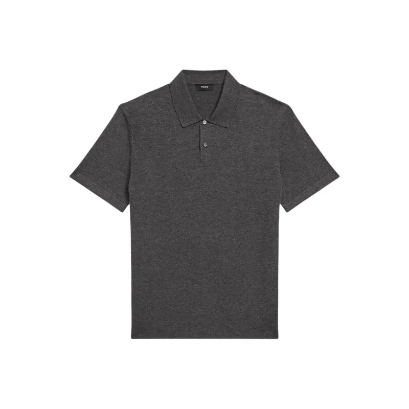 THEORY Goris Short Sleeved Polo Shirt-0