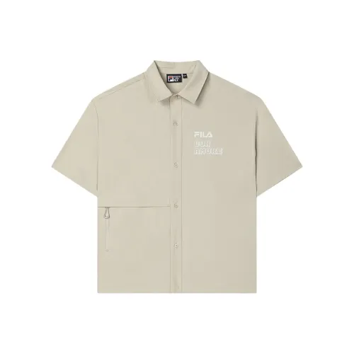 FILA Shirt Men's Cactus Gray/Pink