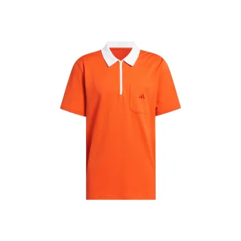 Adidas Free Shipping With AdiClub Essentials Quarter Zip Polo Shirt
