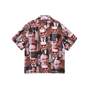 WACKO MARIA x LUOSHUIGOU,LIANMINGKUAN SS24 Shirt Unisex Brown