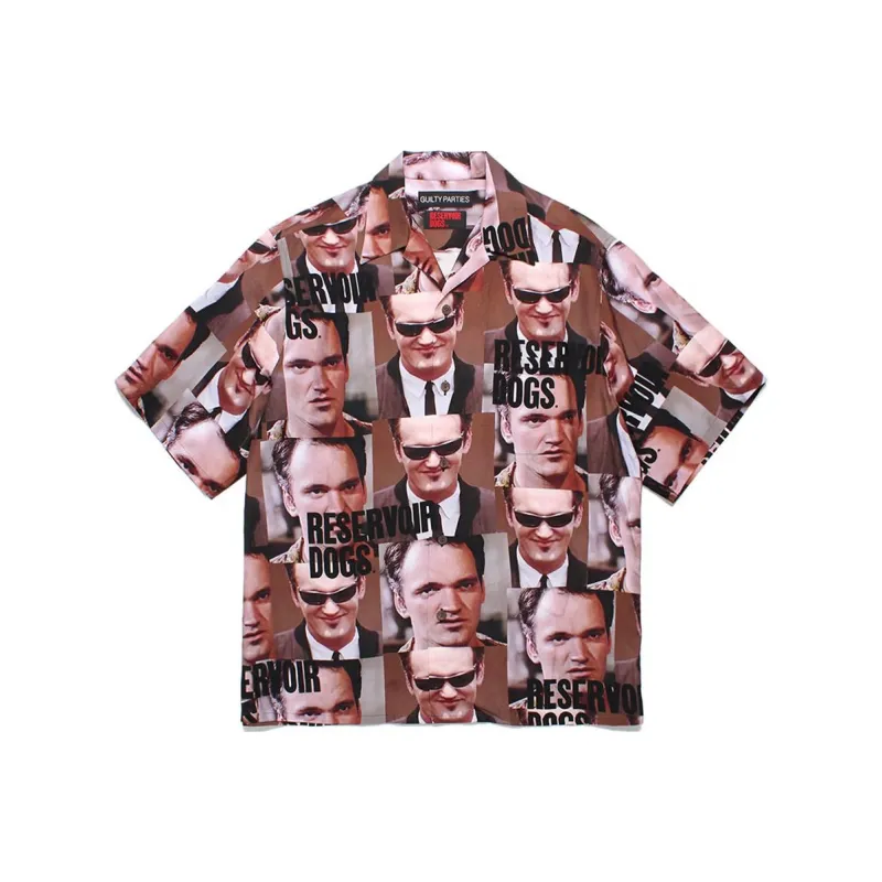 WACKO MARIA x LUOSHUIGOU,LIANMINGKUAN SS24 Shirt Unisex Brown-0