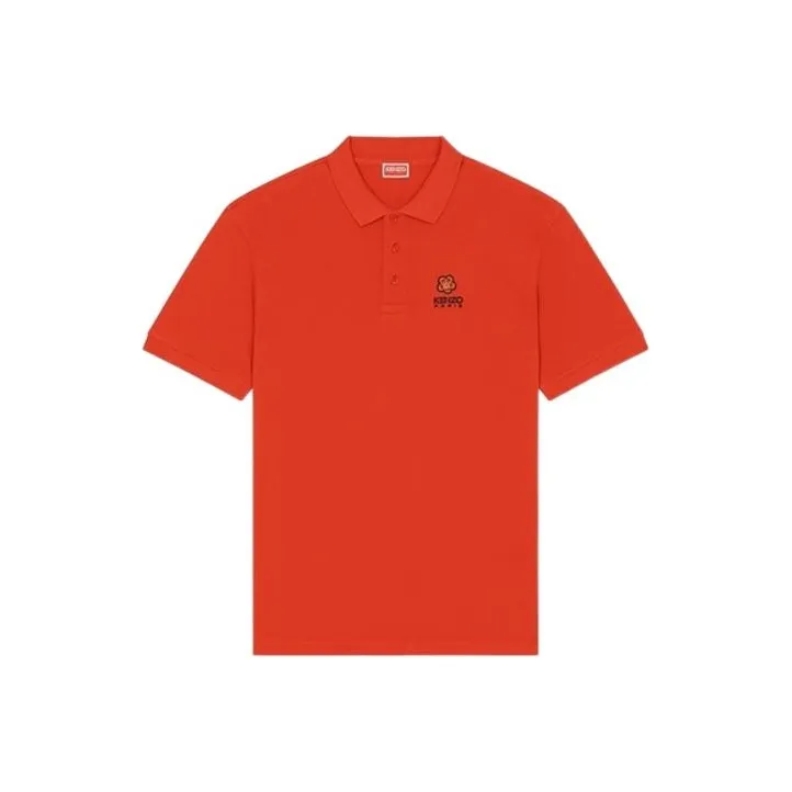 KENZO x Nigo Boke Flower Series FW23 Polo Shirt Unisex Red-0
