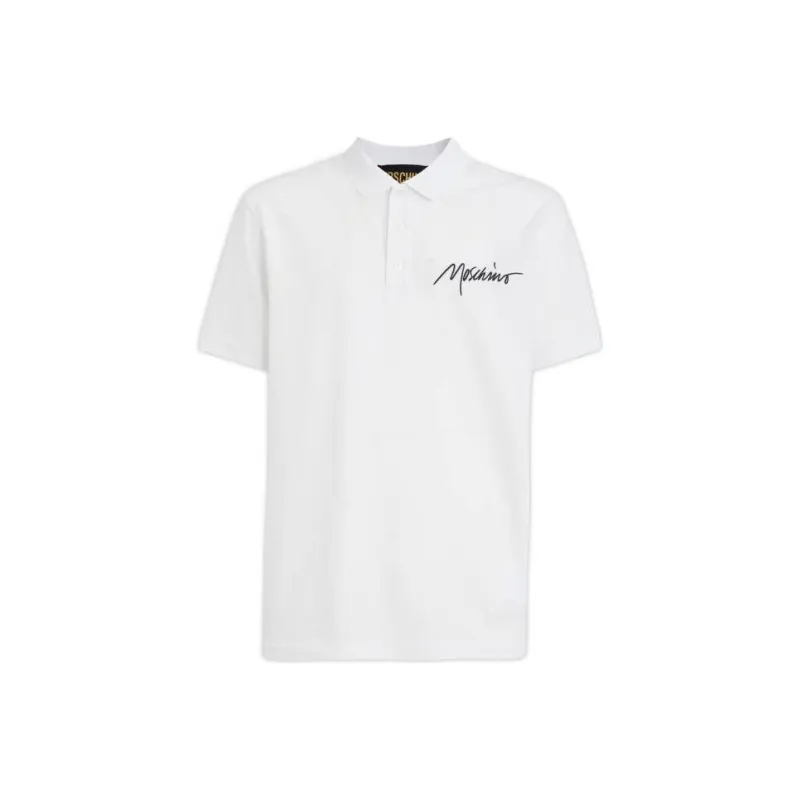 MOSCHINO Polo Shirts Men White-0