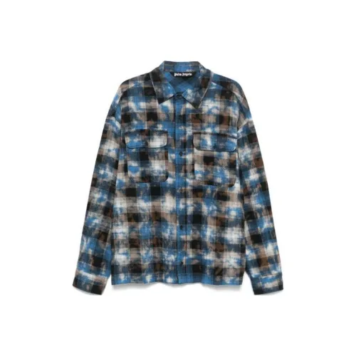 PALM ANGELS Checked Long Sleeved Shirt