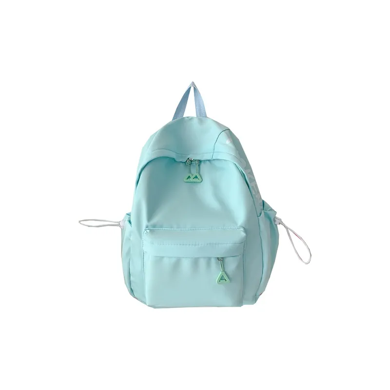 ZOGA Composite Cloth Backpack Regular Unisex White/Black/Pink/Lake Blue/Yellow-24
