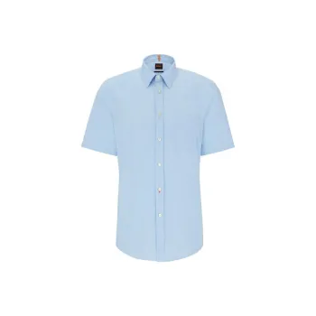 HUGO BOSS Shirt Men's Light Blue