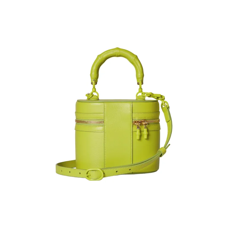 GUCCI Soft Leather One Shoulder Handbags Extra Mini Women's Emerald Green-3