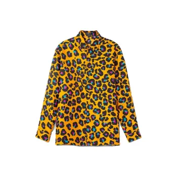 VERSACE Shirts Men Orange