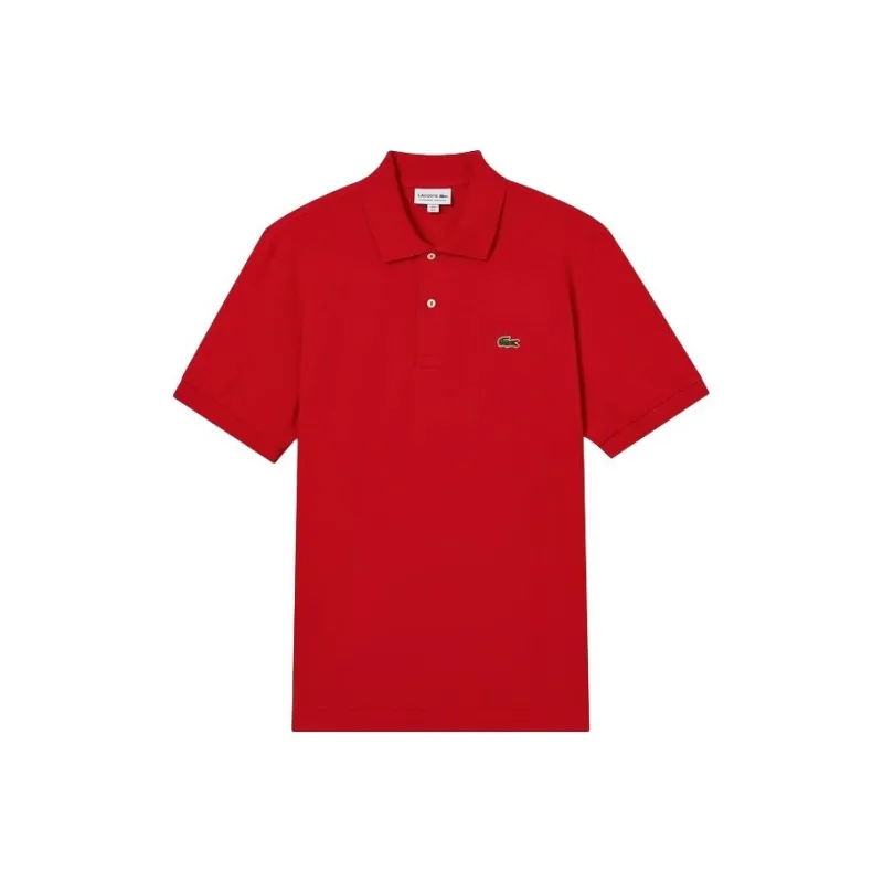 LACOSTE SS25 Polo Shirt Men's Red-0