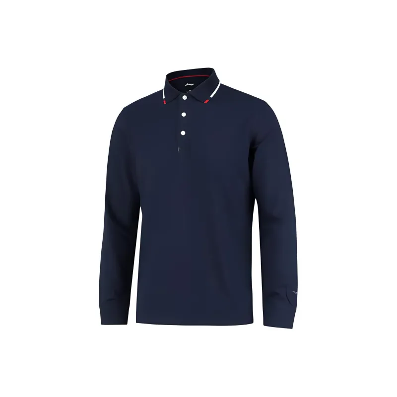 LiNing Polo Shirt Men's Dark Blue-0