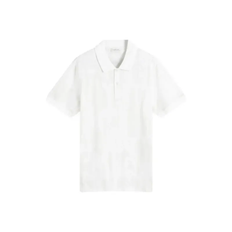 Alexander McQueen Graffiti Polo Shirt-0