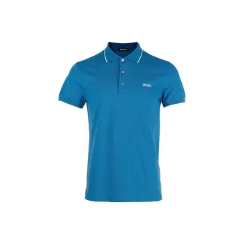 Ermenegildo Zegna Polo Shirts Men Light Blue