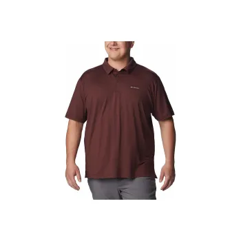 Columbia Tech Polo Shirts Men Coffee